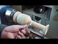 [Woodturning] Making a Wooden Flower Vase