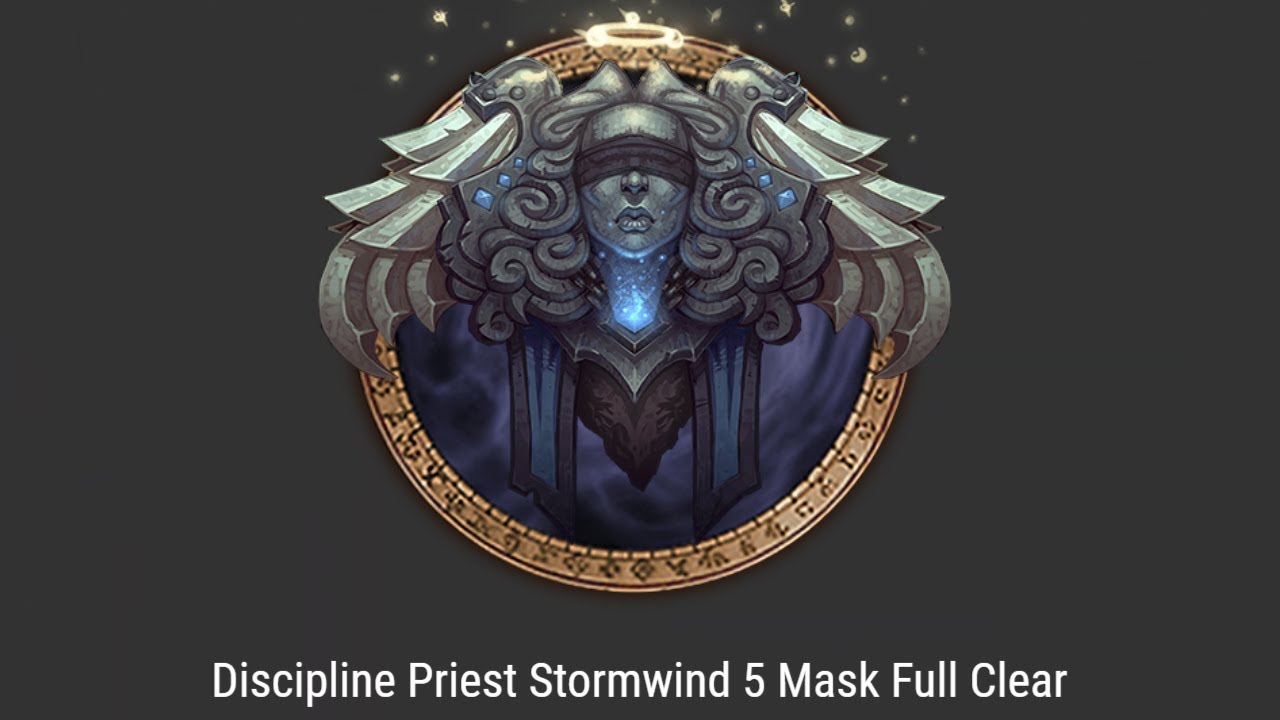 Solo Stormwind Horrific Vision 5 Mask - Discipline Priest - YouTube