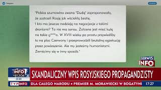 Kolejny skandaliczny wpis chorego z nienawiści Miedwiediewa. Co napisał o prezydencie Dudzie? screenshot 5