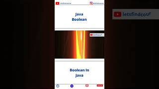 Java Boolean | Boolean In Java #java