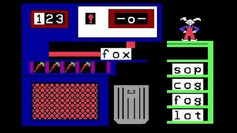 MS-DOS Longplay - Reader Rabbit Part.1 of 2