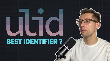 ULID - the ONLY identifier you should use?