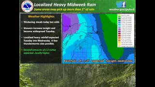 Hazardous Weather Briefing for Monday August 18th, 2014