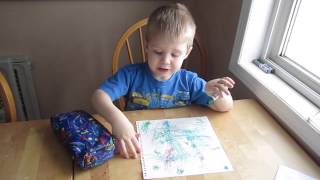 Toddler describes his imaginary friend