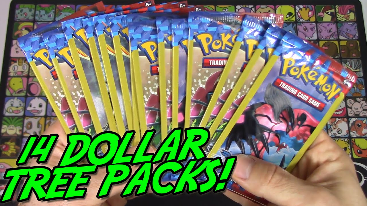 Pokemon Cards Opening 14 XY Base Set Dollar Tree Packs! YouTube