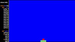 bouncingball 7 collision method, game loop screenshot 1