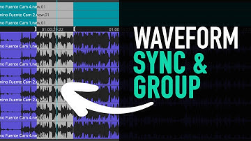 How to Sync and Group Clips via Waveform (Multicam) - Avid Media Composer Tutorial