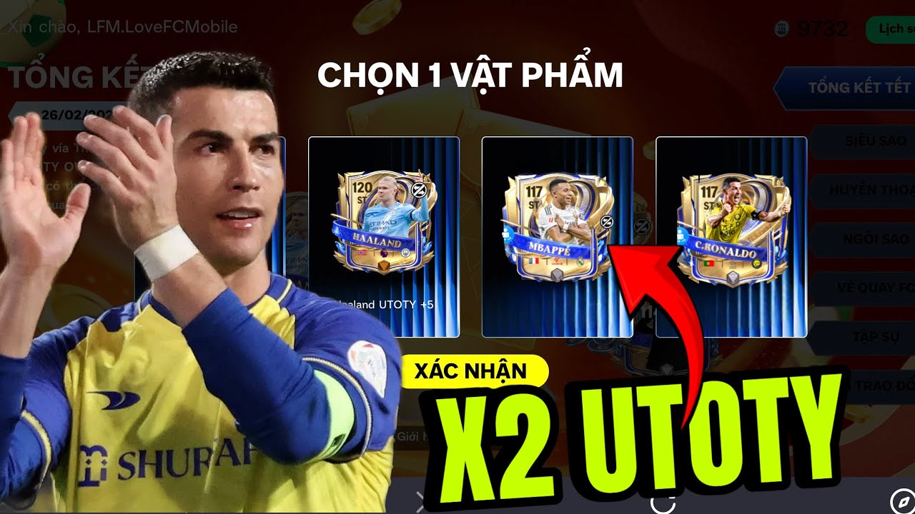 DÙNG 23000 HUY HIỆU CHƠI TỔNG KẾT TẾT NHẬN 2 UTOTY CỰC ĐÃ | FC MOBILE VIỆT NAM 🇻🇳