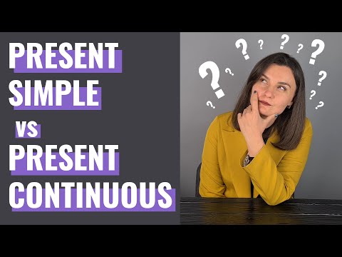 Present Simple vs Present Continuous: Порівняння часів | State Verbs