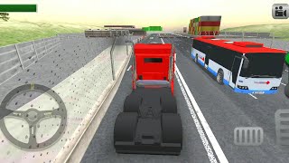 Highway cargo Truck simulator - Truck driving - Amdroid gameplay screenshot 5
