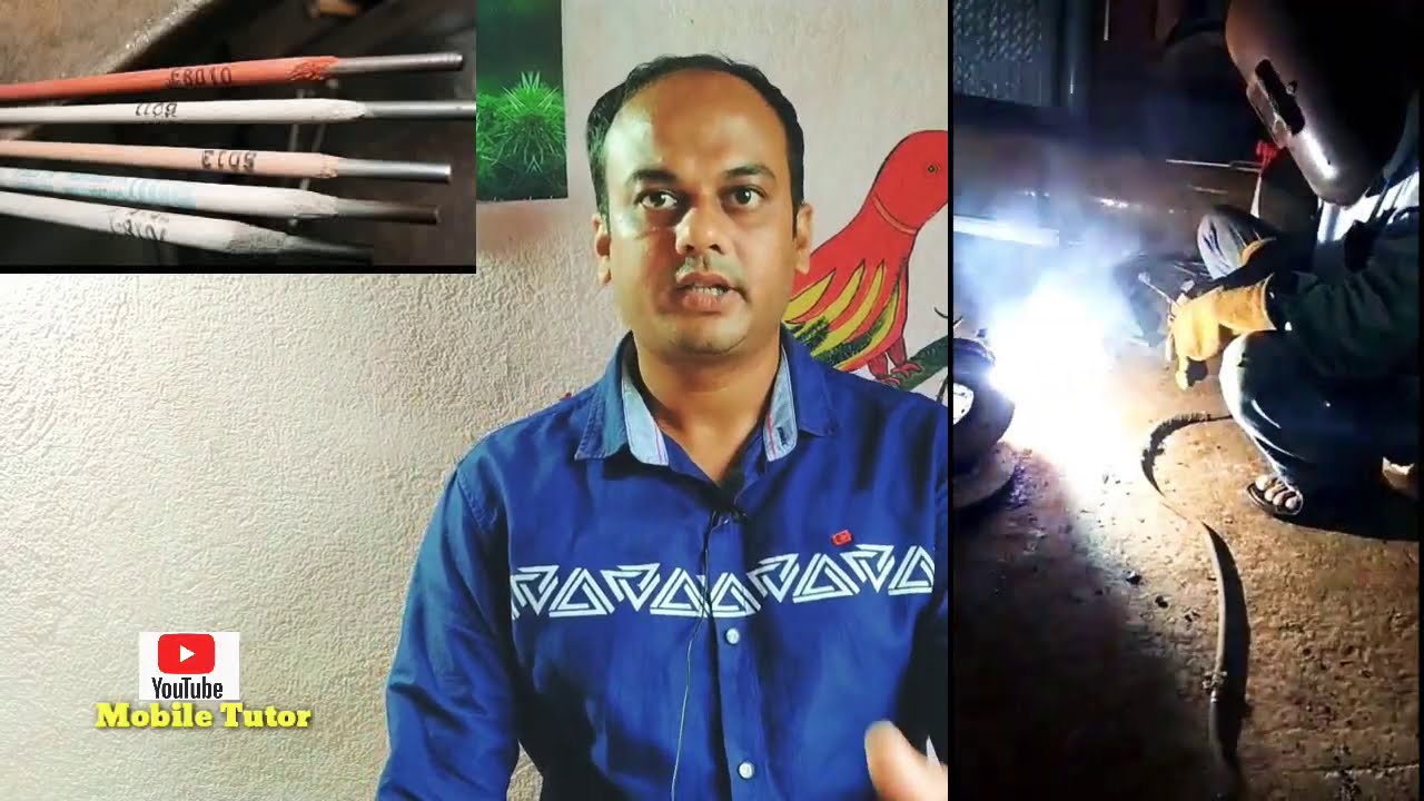 Electrodes Types & Materials in Welding Process In Bengali YouTube