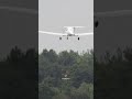 Student pilot learning crosswind landings