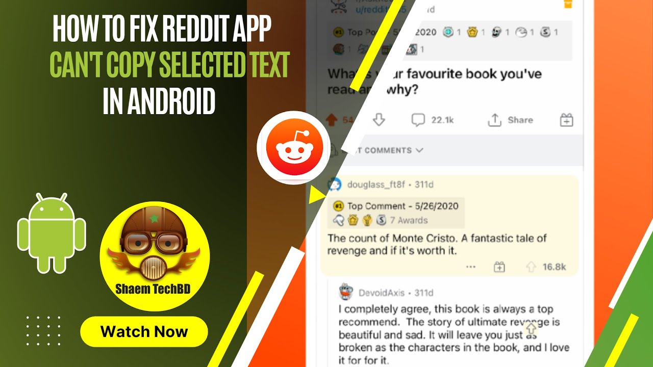 How to Fix Reddit App Can't Copy Selected Text in Android After New ...