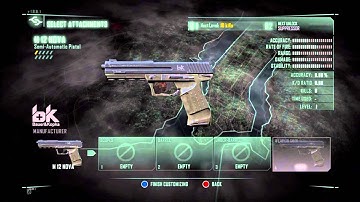 Crysis 3 Weapon Customize Screen