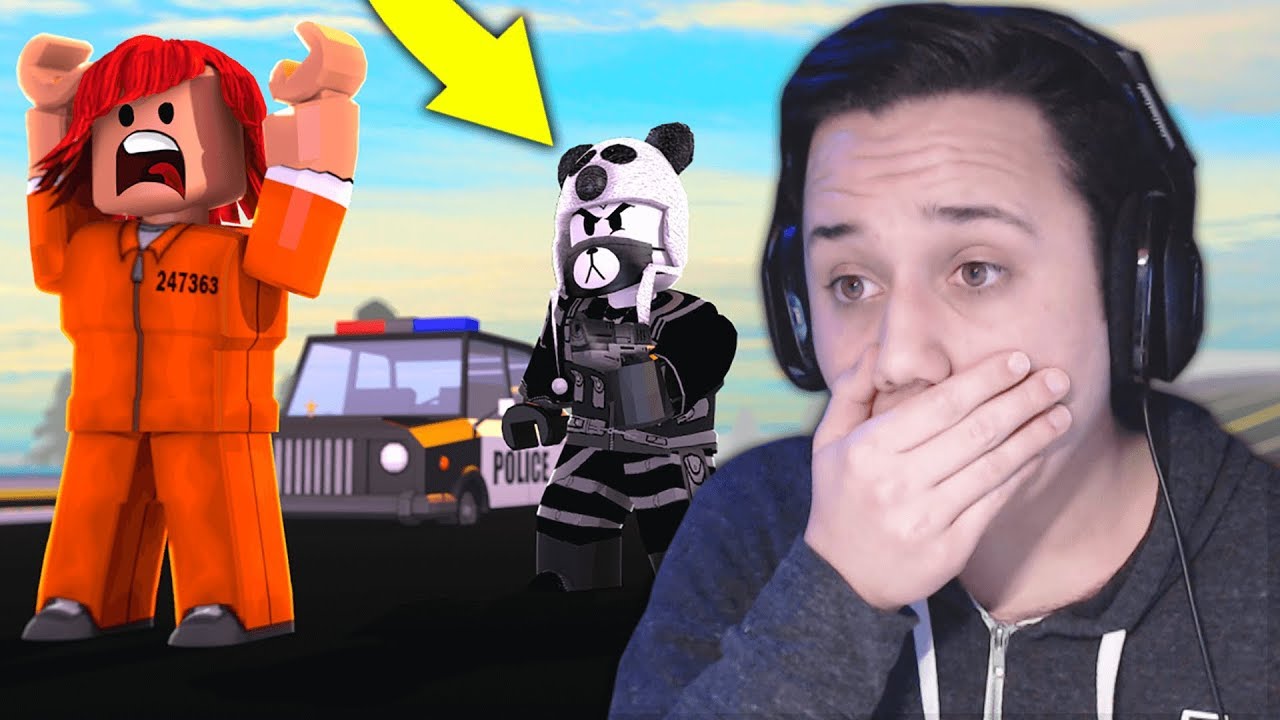 Reacting To Roblox Jailbreak Movie Featuring Me Youtube