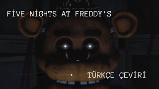 Five Nights At Freddy's 1 Song Türkçe Çeviri (by TheLivingTombstone & BonBun Films) Resimi