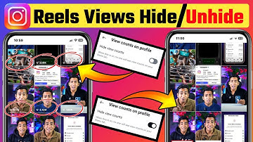 Instagram Reels Views Hide Kaise Kare | Instagram Reels Views Unhide | Instagram Hide View Counts