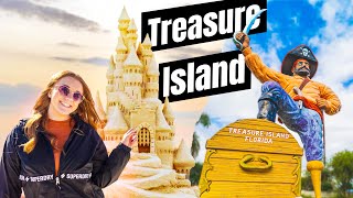 We Found a Beach Heaven at Treasure Island, Florida | Unbelievable Sand Sculptures!