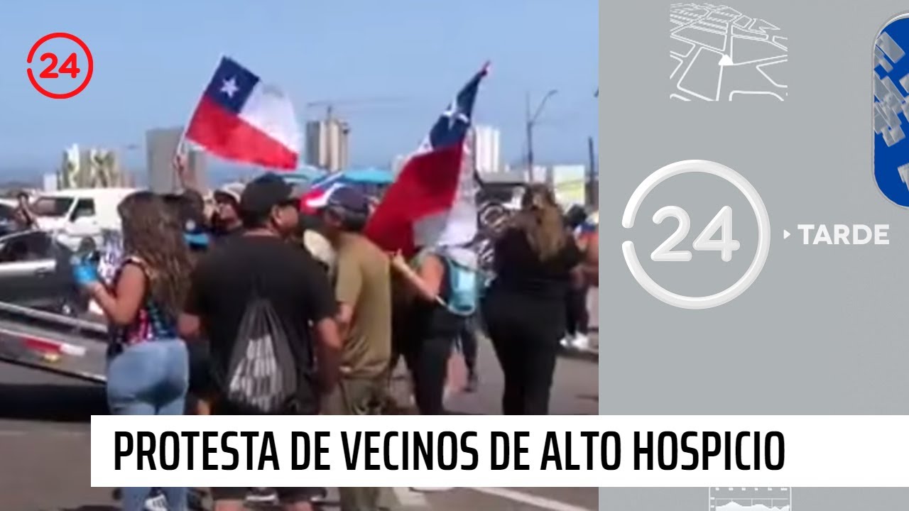 Vecinos de Alto Hospicio protestan para exigir mayor seguridad tras 11 homicidios en menos de un mes