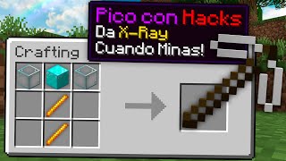 Minecraft pero con PICOS PERSONALIZADOS...