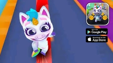 Unicorn Runner 2. Magical Running Adventure Gameplay (Android /IOS)