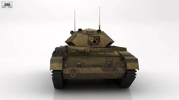 Crusader Tank Mk III 3D model by 3DModels.org