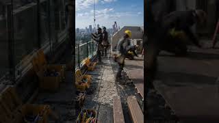 Luxury Rooftop Terrace 😱Restoration Timelapse | Cinematic Glass Railing Transformation