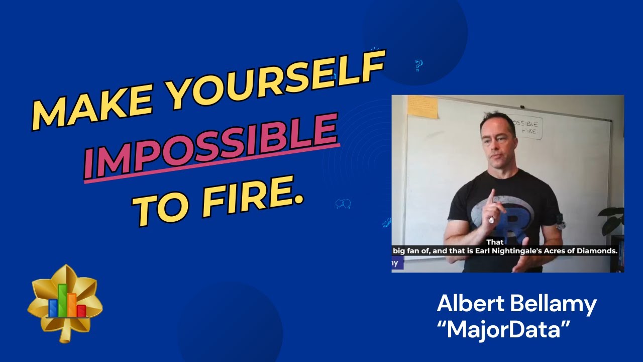 Becoming Impossible to Fire as a Data Analyst - YouTube