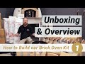 How to Build our Brick Oven Kit | 1. Unboxing and Overview