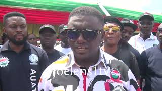 We are asking government to wake up on there responsibility......Rivers state chairman labour