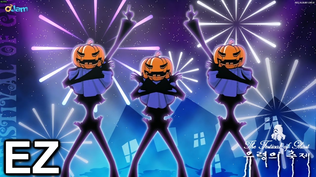 [EZ2ON O2JAM DLC] 5S - 유령의 축제 ez - YouTube