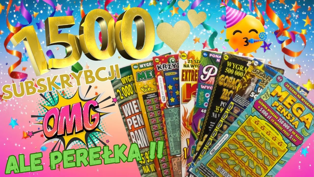 ZDRAPKI NA 1500 SUKSRYBCJI !💥😍🥳ALE SUPER ZDRAPKA !🥰💸 #zdrapki #wygrana #scratchtickets #lottery #win