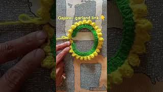 Woolen Jasmine Garland  Gajara Short