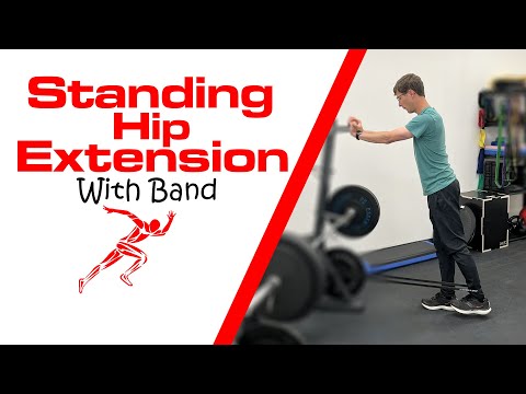 Standing Hip Extension with Band video thumbnail