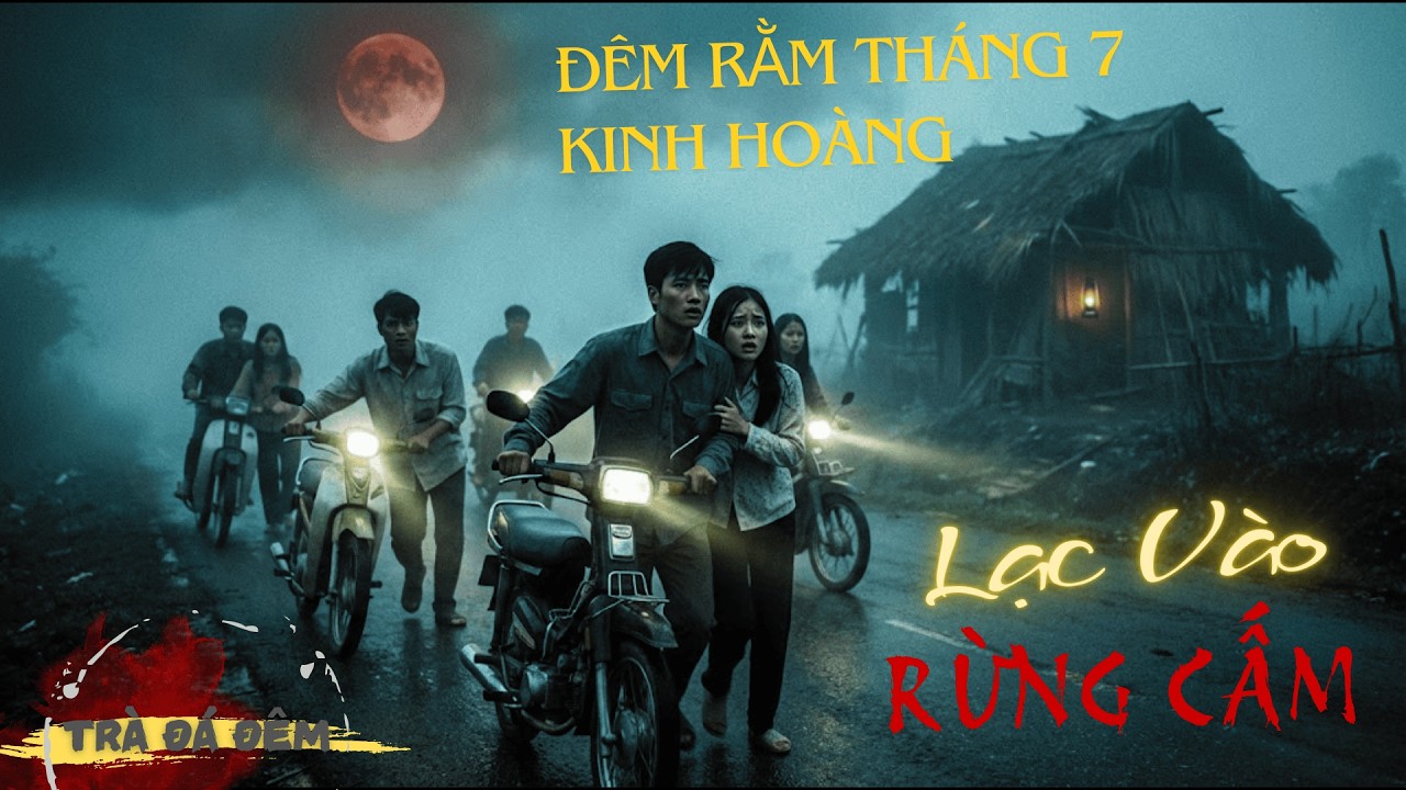 Lạc Vào Rừng Cấm. Đêm Rằm Tháng 7: Gặp Ma Giữa Rừng Tây Nguyên.