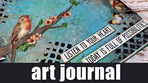 art journal | NEW distress oxide sprays !