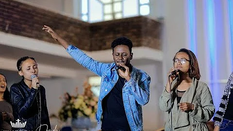 Barnabas Aklile @KingdomSound Worship Night- Yelibe Yewiste Original Song by Azeb Hailu