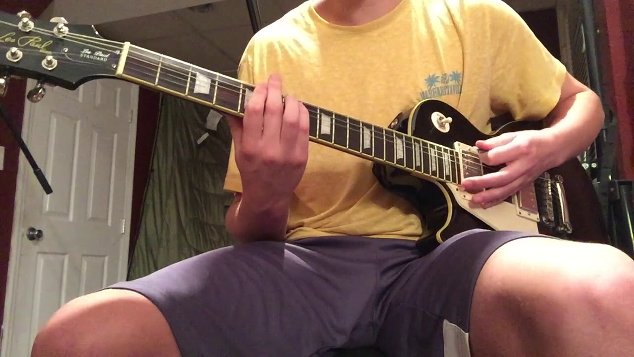 Foo Fighters La Dee Da (Guitar Cover) Declan O'Hara YouTube