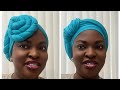 EASY AND SIMPLE WAY YOU CAN STYLE YOUR HEAD WRAP \SCARF AND TURBAN 
