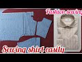 القميص الرجالي !!!! خياطة قميص رجالي بطريقة احترافية / sewing shirt