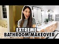 EXTREME BATHROOM MAKEOVER! *before & after*