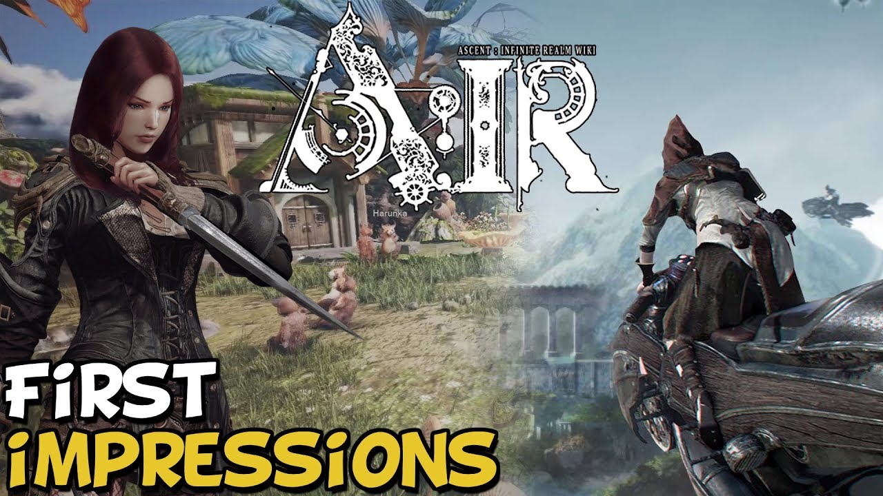 Ascent Infinite Realm A Ir New Mmorpg First Impressions Is It Worth Playing Youtube