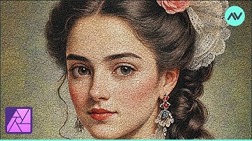 Classic Oil Painting Photo Effects in  in Affinity Photo | Affinity Photo Tutorial