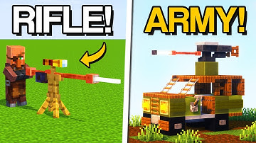 Minecraft: 15 BEST Military Build Hacks & Ideas!