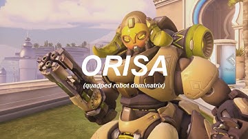 [overwatch] all orisa skins, highlight intros, etc - without UI!