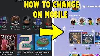 How To Change Your Roblox Background On Mobile