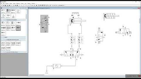 Pneumatic Basics Training with FluidSIM 5 | Learn in Tamil|