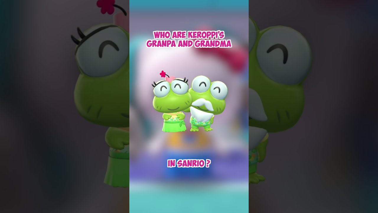 Meet Keroppi's grandpa and grandma - All the Sanrio characters #Keroppi #HelloKitty #Sanrio