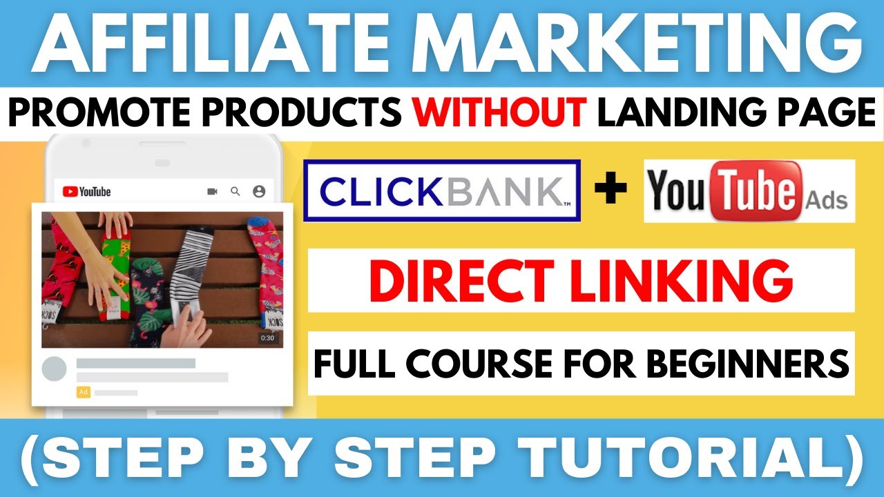 How To Promote ClickBank Affiliate Products On Google Ads Without ...