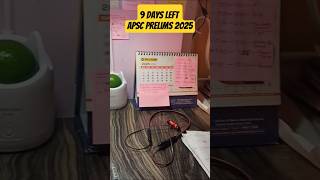 9 Days Left APSC Prelims 2025 #apsc #apscmotivation #spmiasacademy #shorts
